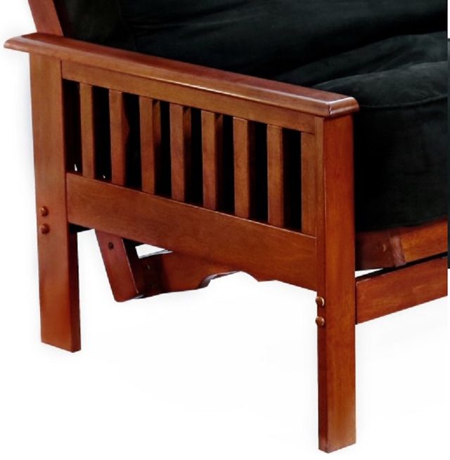 Night & Day Furniture™ Trinity Cherry Queen Moon Glider Futon-1