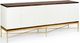 Chelsea House James Walnut/White Sideboard-0