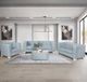 ACME Furniture Saree Light Teal/White Loveseat-1