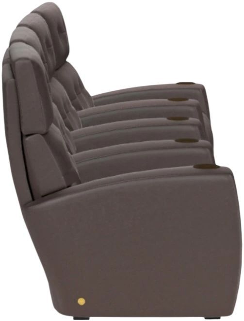 American Leather® Customizable Dean 4-Piece Leather Power Reclining Theater Seating-2