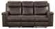New Classic® Home Furnishings Quade Mocha Power Reclining Sofa-2