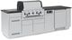 Broil King® Imperial™ QS 590iF Stainless Steel Natural Gas Outdoor Kitchen Kit-1