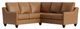 Bassett® Furniture Customizable Benchmade Premier 2-Piece Leather Slope Arm L-Shaped Sectional-0