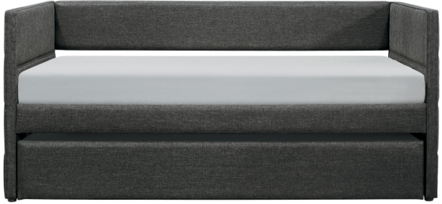 Homelegance® Vining Dark Gray Daybed with Trundle-2