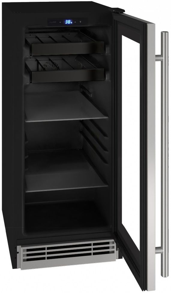 U-Line® 2.9 Cu. Ft. Stainless Steel Beverage Center-1