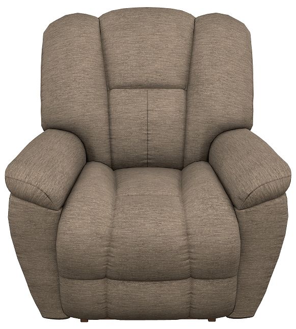 La-Z-Boy® Maverick Brownstone Power Rocking Recliner with Headrest-1