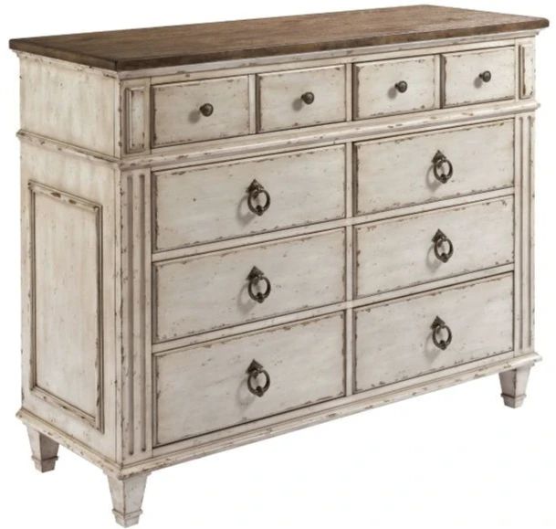 American Drew® Southbury Fossil/Parchment Bureau-0