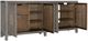 Hooker® Furniture Melange Emmett Natural Gray Entertainment Console-3