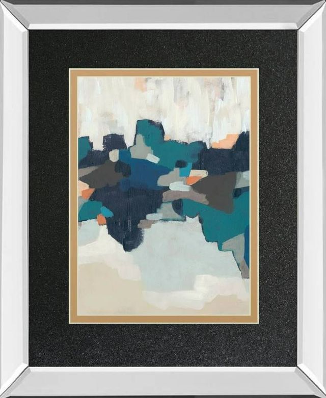Classy Art Mosaic Mesa II by June Erica Vess Mirrored Frame Wall Art-0
