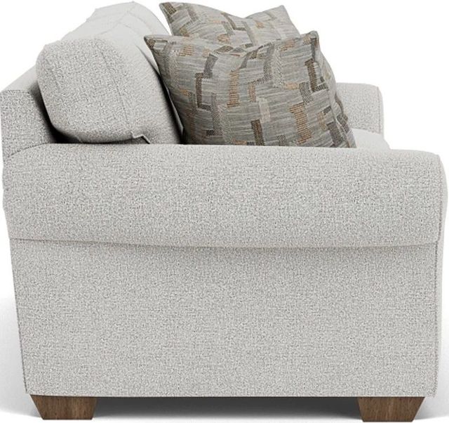 Flexsteel® Vail Silver Glacier Sofa-2