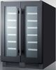 Summit® 15.2 Cu. Ft. Black Wine Cooler-1