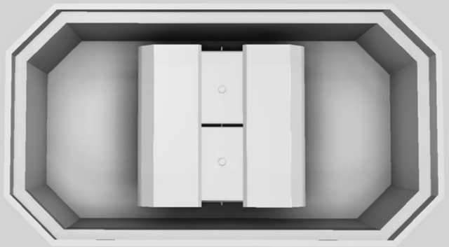 Vent-A-Hood® Designer Series 54" Stainless Steel Island Range Hood-3