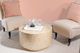 Linon Capiz Gold Ivory Coffee Table-4