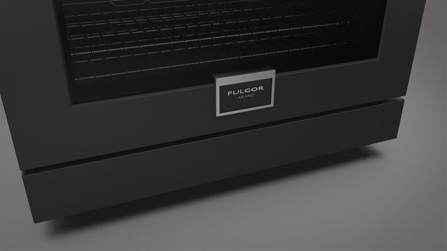 Fulgor® Milano 35.75" Matte Black Replacement Door Kit-1