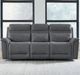 Liberty Furniture Cooper Blue Gray Power Reclining Sofa-2