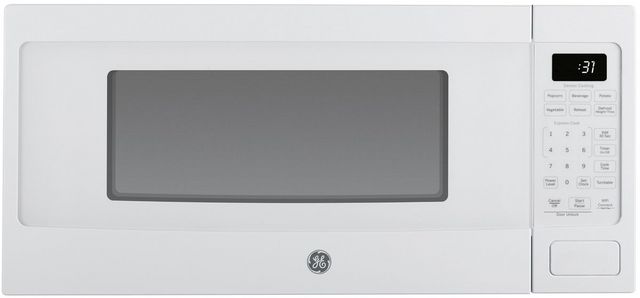 GE Profile™ 1.1 Cu. Ft. White Countertop Microwave