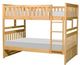 Mazin Furniture Bartly Natural Full/Full Youth Bunk Bed-3