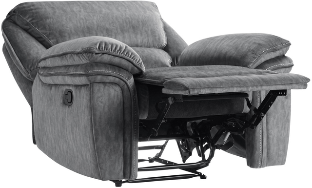 Homelegance® Muirfield Gray Manual Recliner-3