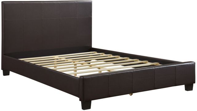 Homelegance® Lorenzi Dark Brown Full Platform Bed-2