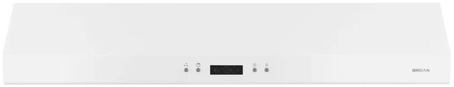 Broan® Glacier BCDJ1 Series 30” Under Cabinet Range Hood-White-4