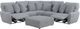 Catnapper® Majesty 4-Piece Shark Curved Power Reclining Sectional-1