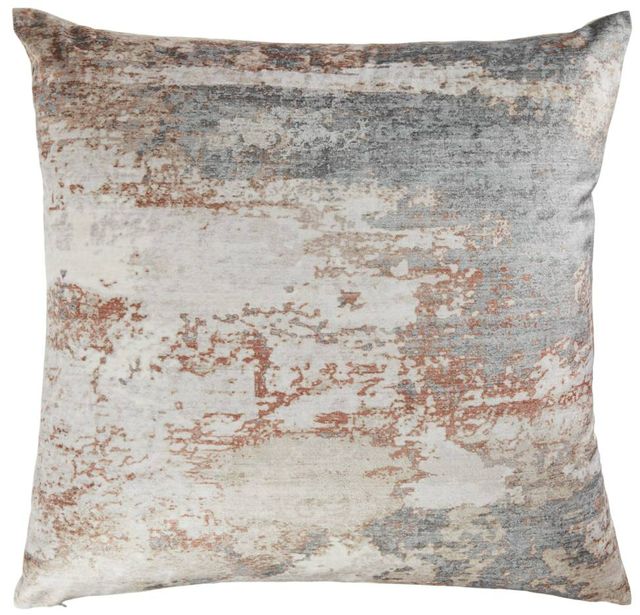 Signature Design by Ashley® Edinfielders Cream/Gray/Rust Throw Pillow-0
