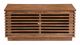 Zuo® Linea Walnut Narrow Entertainment Stand-1