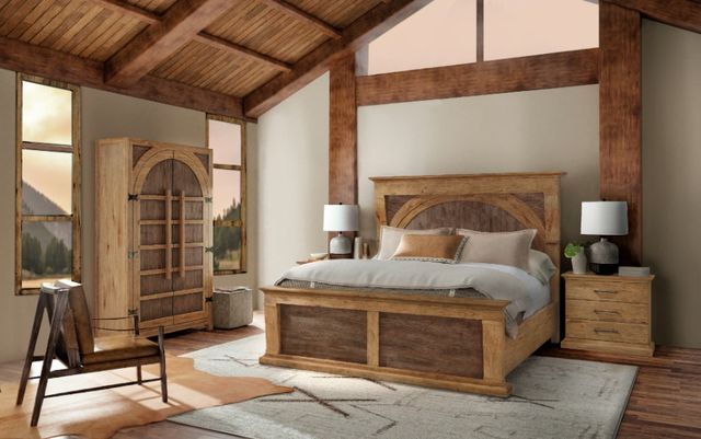 Hooker® Furniture Big Sky Vintage Natural 3-Drawer Nightstand-1