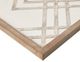Olliix by Madison Park Exton Natural and White Geo Carved Wood Panel Wall Decor-4