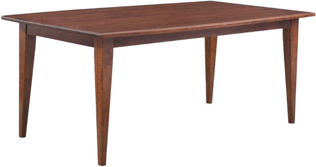 Urban Collections by Yutzy Woodworking Estate Michaels/Retreat Cherry 42”x84” Leg Dining Table-0
