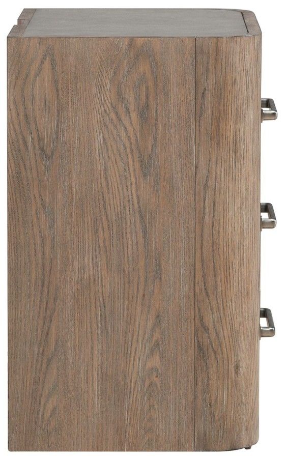 Liberty Furniture South Bend Burnished Clay Nightstand with Charging Station-3