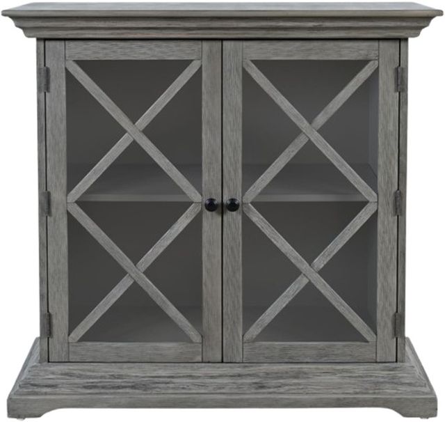 Jofran Inc. Carrington Gray Accent Cabinet-1