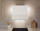 Zephyr Designer Collection Horizon 36" Matte White Glass Wall Mounted Range Hood-4