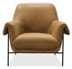 Hooker® Furniture CC Ambroise Brown Metal Frame Club Chair-0