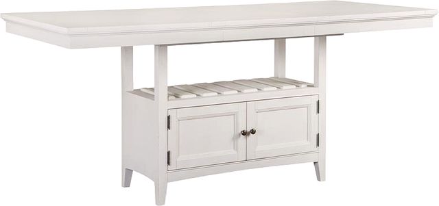 Magnussen Home® Heron Cove Chalk White 60" Counter Table-0