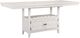 Magnussen Home® Heron Cove Chalk White 60" Counter Table-0