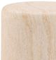 Dovetail Furniture Lessard Faux Travertine Concrete Outdoor Side Table-1