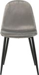 Elements International Isadora Light Grey Side Chair-3