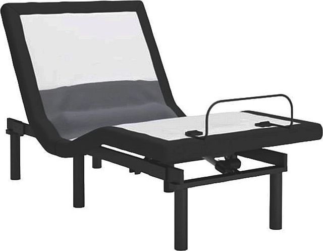 Sierra Sleep® By Ashley® Best Black Twin XL Adjustable Base with Lumbar and Audio-0