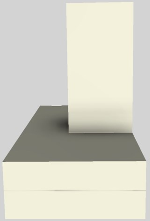 Vent-A-Hood® 42" Biscuit Contemporary Wall Mounted Range Hood-1