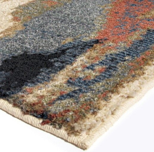 Orian Next Generation Diamond Heather Sunshine 5'x8' Area Rug-2