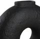 Renwil® Ezra Glazed Textured Matte Black Vase-2
