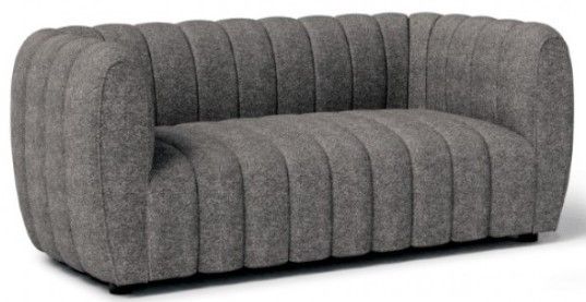 Furniture of America® Aversa 2-Piece Charcoal Gray Living Room Seating Set-1