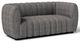 Furniture of America® Aversa 2-Piece Charcoal Gray Living Room Seating Set-1