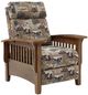 Best® Home Furnishings Field & Stream Home Tuscan Indigo High Leg Manual Recliner-0
