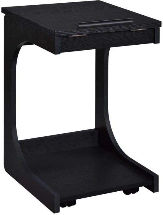 Coaster® Ralston Black Lift-Top Sofa Side Table-0