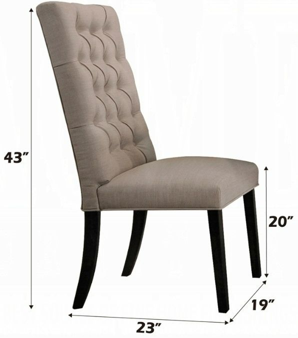 ACME Furniture Morland Tan Dining Side Chair-2