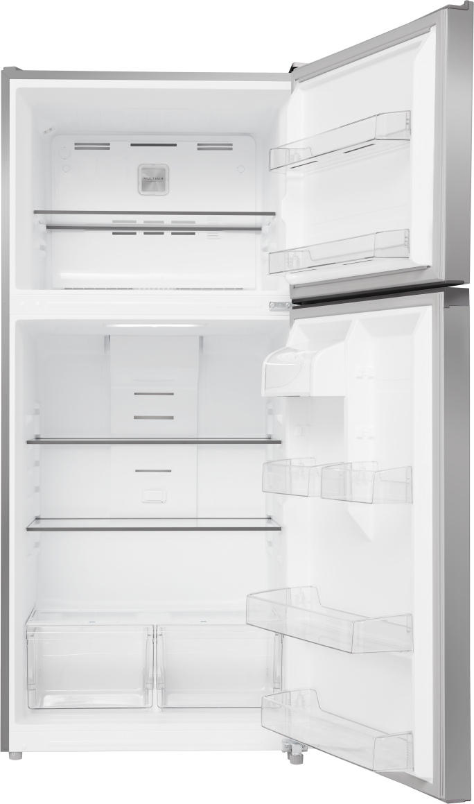 Midea® 18.0 Cu. Ft. Stainless Steel Top Freezer Refrigerator