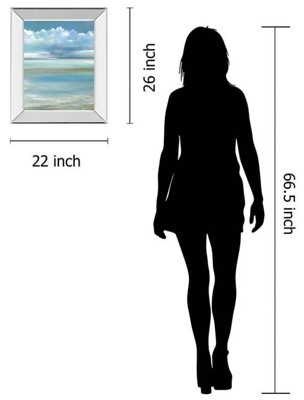 Classy Art Tranquility By The Sea II by Ruanne Manning Wall Art-2