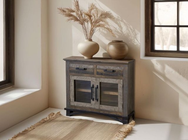 International Furniture Direct Loft Brown Server-1